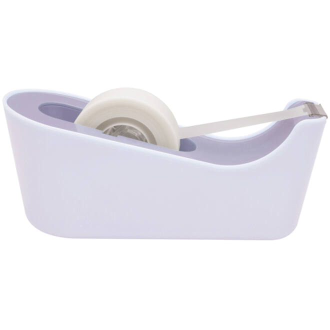Plakbandhouder Scotch C18 lavendel + 1 rol magic tape 19mmx33m