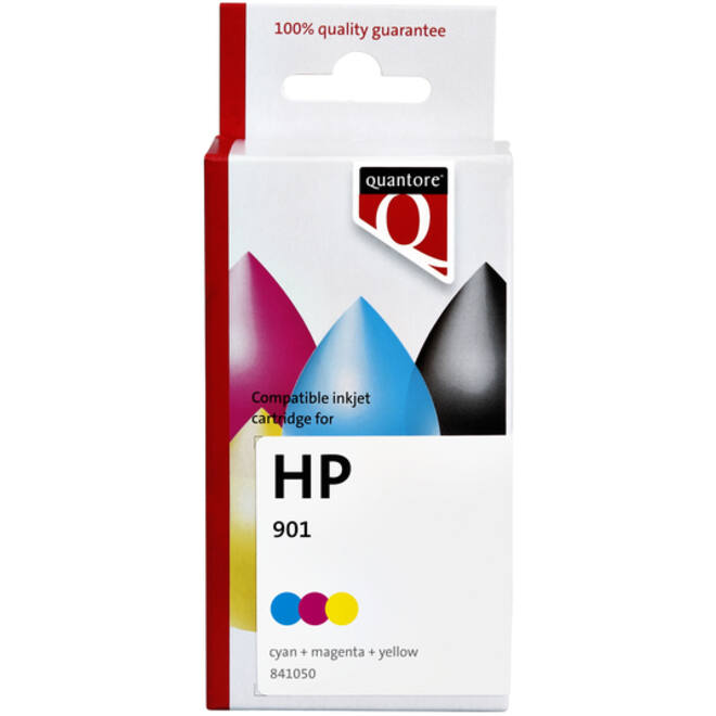 Inktcartridge Quantore alternatief tbv HP CC656A 901 kleur
