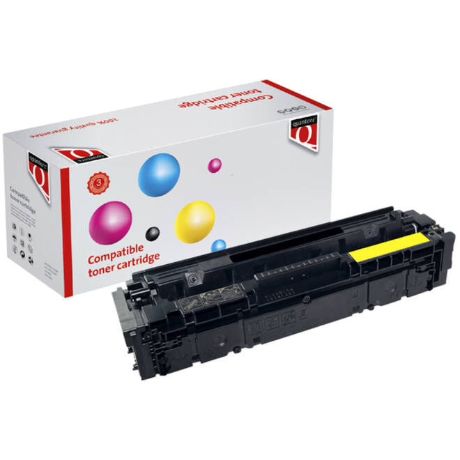 Tonercartridge Quantore alternatief tbv HP CF542X 203X geel