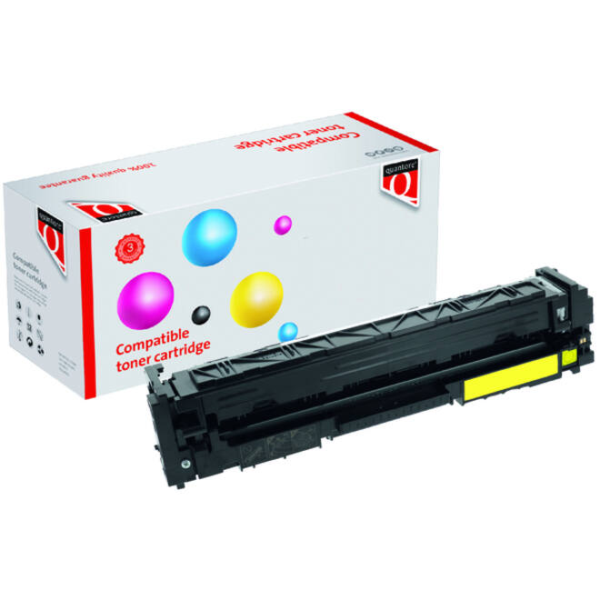 Tonercartridge Quantore alternatief tbv HP CF532A 205A geel