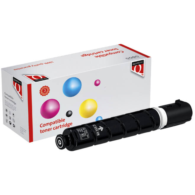 Tonercartridge Quantore alternatief tbv Canon C-EXV 49 zwart