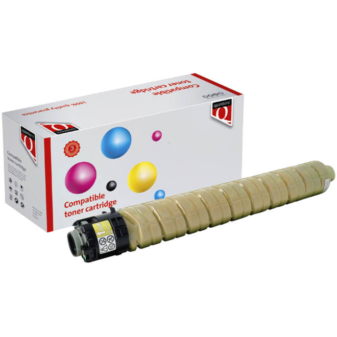 Toner Quantore alternatief tbv Ricoh 841818 geel