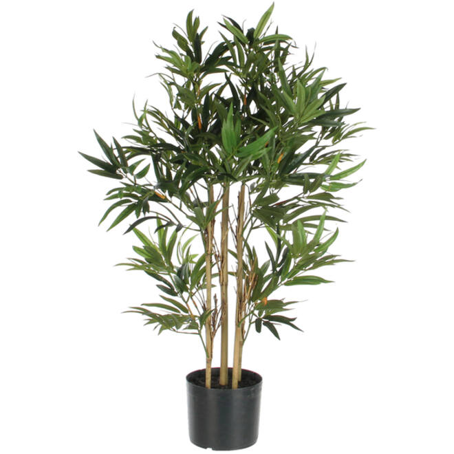 Kunst Bamboe 150cm groen