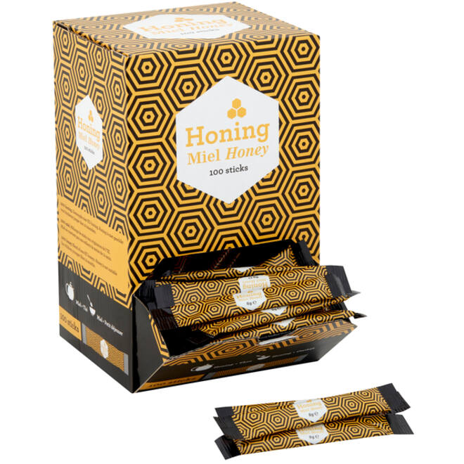 Honingsticks Van Oordt 100 stuks