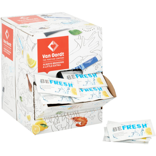 Verfrissingsdoekje van Oordt BeFresh citroen 240x1st