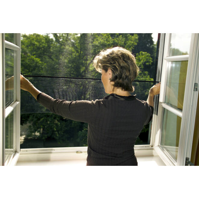 Insectenhor tesa® Insect Stop SUN PROTECT raam 1,3x1,5m antraciet