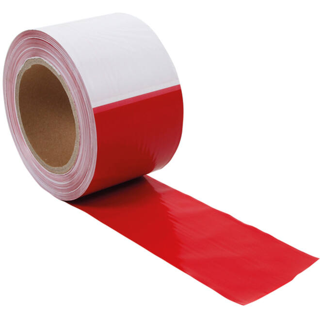Signaliseringslint IEZZY 250m rood/wit
