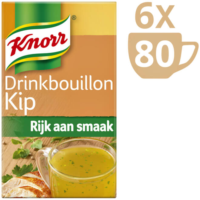 Drinkbouillon Knorr kip tuinkruiden