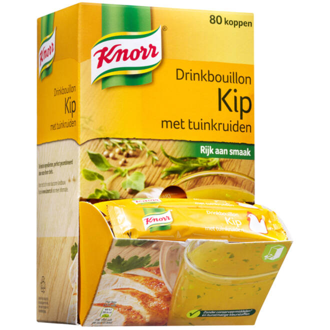 Drinkbouillon Knorr kip tuinkruiden