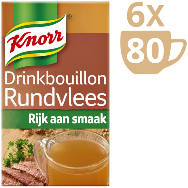 Drinkbouillon Knorr rundvlees