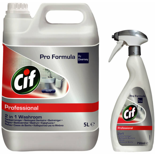 Sanitairreiniger Cif Professional spray 750ml