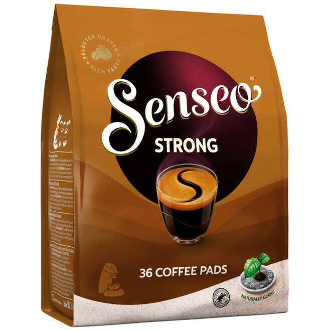 Koffiepads Douwe Egberts Senseo strong 36 stuks