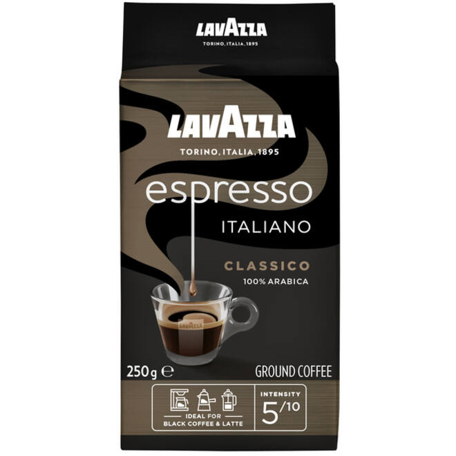 Koffie Lavazza gemalen Caffè Espresso 250gr