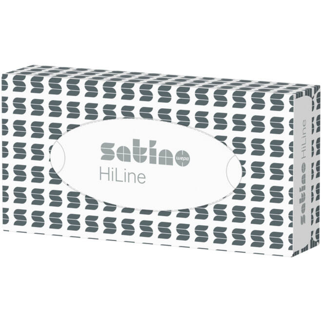 Facial tissues Satino Prestige 2-laags 100vel wit 206450