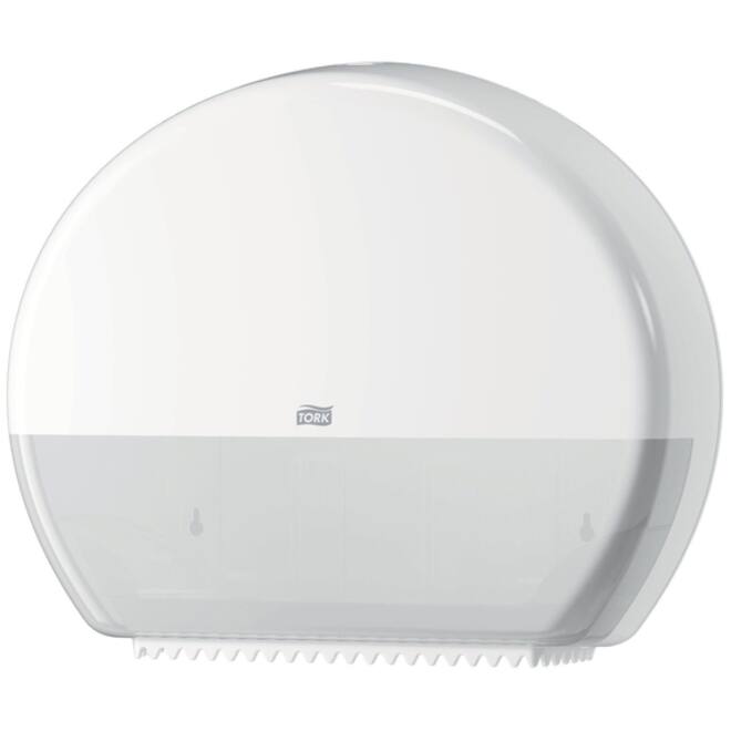 Toiletpapierdispenser Tork Jumbo T1 Elevation wit 554000