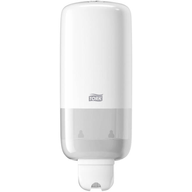 Zeepdispenser Tork S11 Elevation vloeibare en sprayzeep hygienisch wit 560000