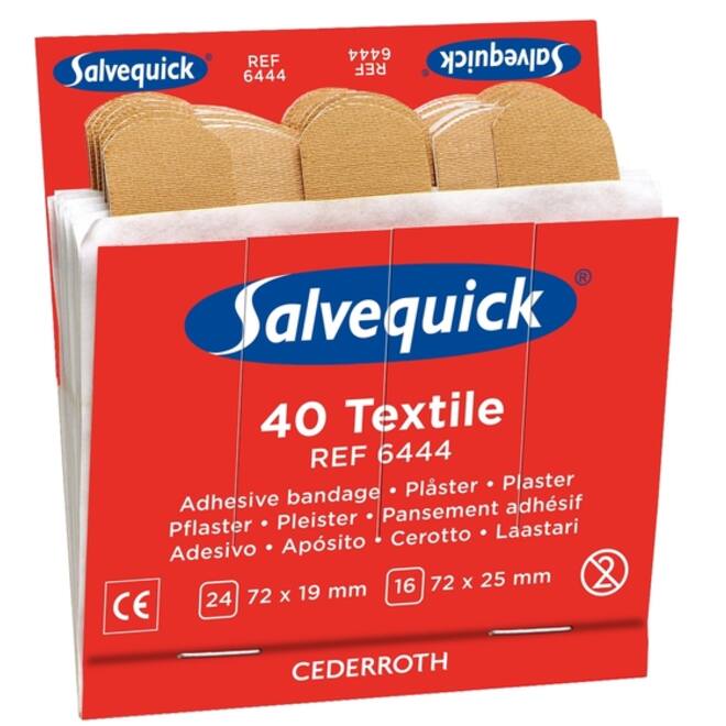 Pleister Salvequick navulling textiel 6444