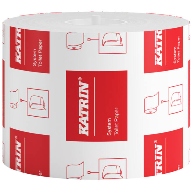 Toiletpapier Katrin System 2-laags wit 36rollen