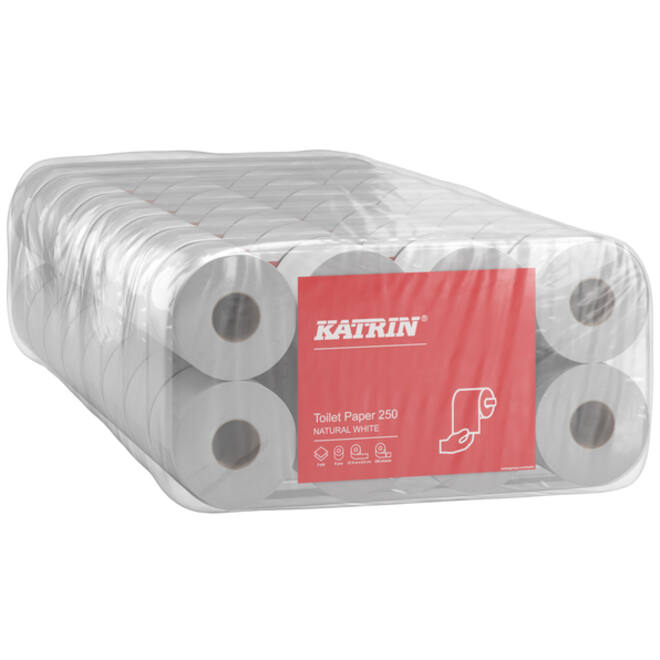 Toiletpapier Katrin 2-laags wit 64rollen