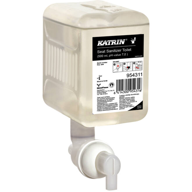 Toiletbrilreiniger Katrin navulling 500ml 954311