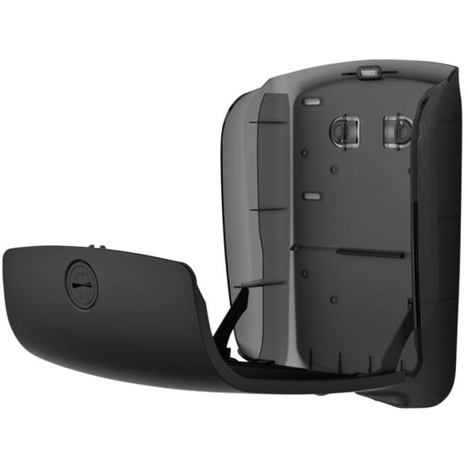 Dispenser Katrin 92087 vouwhanddoeken Mini zwart