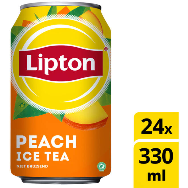 Frisdrank Lipton Ice Tea peach blik 330ml
