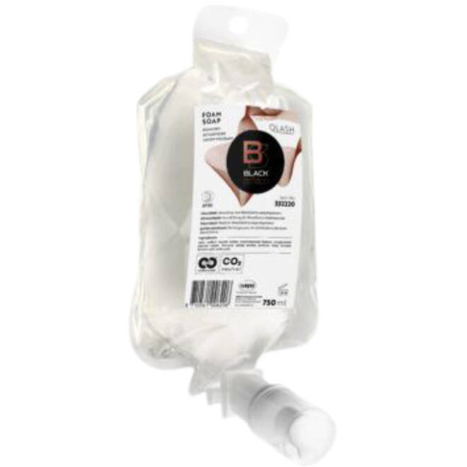 Handzeep BlackSatino SF30 Qlash 750ml 332220