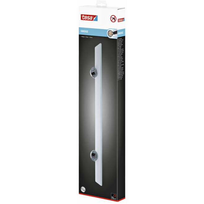Planchet tesa® Smooz glas hoogglans verchroomd metaal zelfklevend