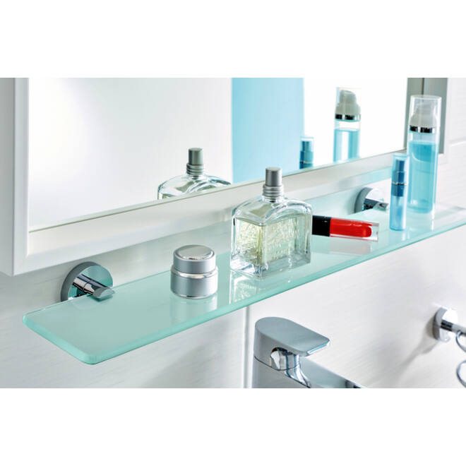 Planchet tesa® Smooz glas hoogglans verchroomd metaal zelfklevend