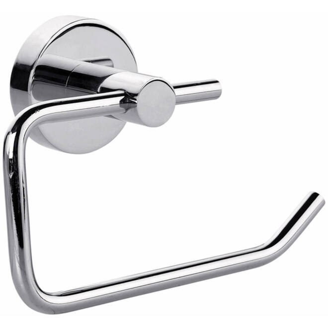 Toiletrolhouder tesa® Smooz hoogglans verchroomd metaal zelfklevend