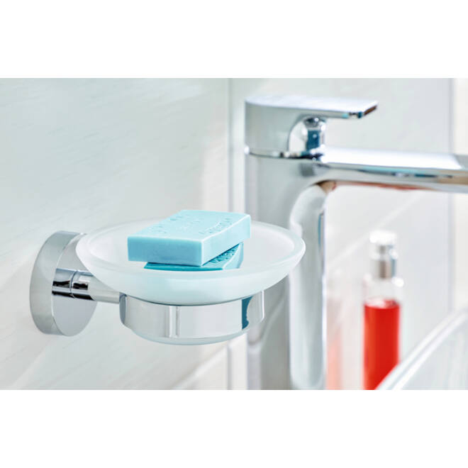 Zeephouder Tesa Smooz 40324 chroom/glas