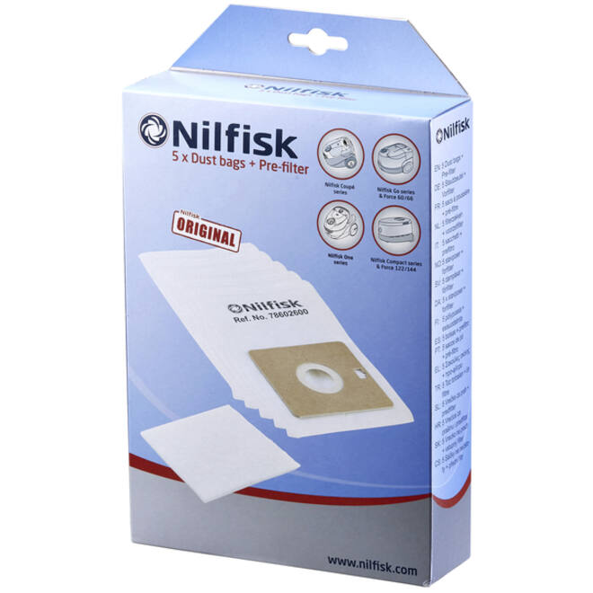Stofzuigerzak Nilfisk One en Coupe 5 stuks