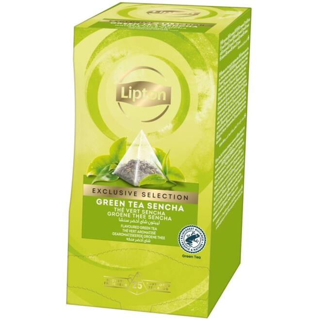 Thee Lipton Exclusive groene thee sencha 25x2gr