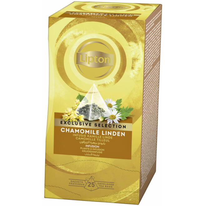 Thee Lipton Exclusive kamille linde 25x2gr