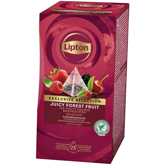 Thee Lipton Exclusive bosvruchten 25x2gr