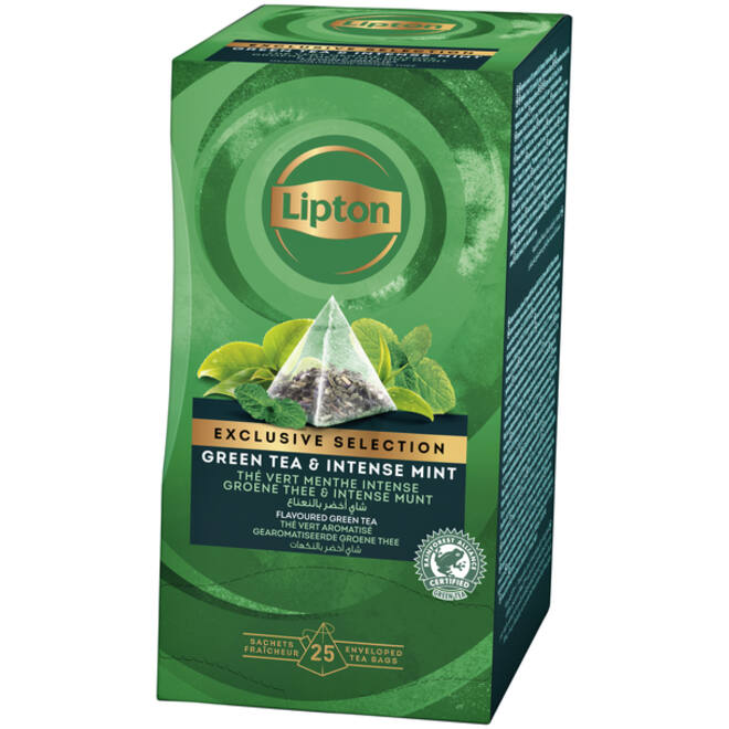 Thee Lipton Exclusive groene thee munt 25x2gr