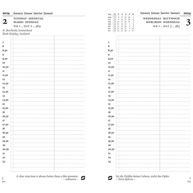 Agendavulling 2026 Succes Standard 1dag/1pagina