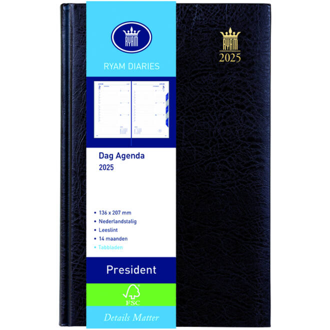 Agenda 2027 Ryam President Mundior 1dag/1pagina zwart