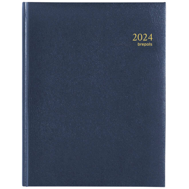 Agenda 2026 Brepols Timing Lima 7dagen/2pagina's blauw