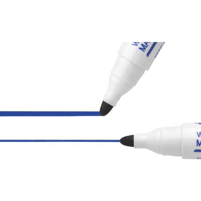 Viltstift Bic Velleda 1701 whiteboard rond large zwart