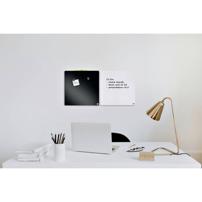 Whiteboard Nobo tegel 36x36cm wit magnetisch