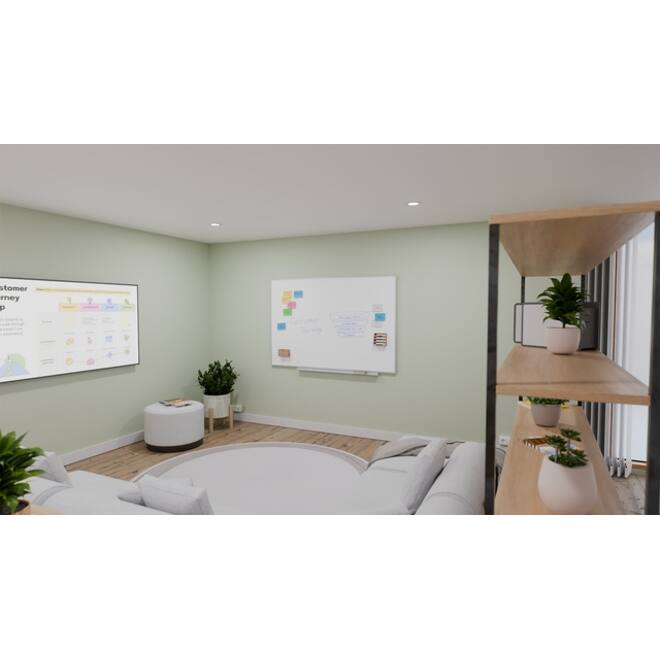 Whiteboard Legamaster Professional 90x120cm magnetisch emaille