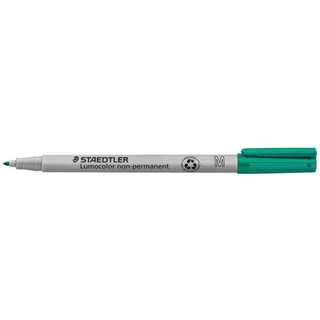Viltstift Staedtler Lumocolor 313 permanent S groen
