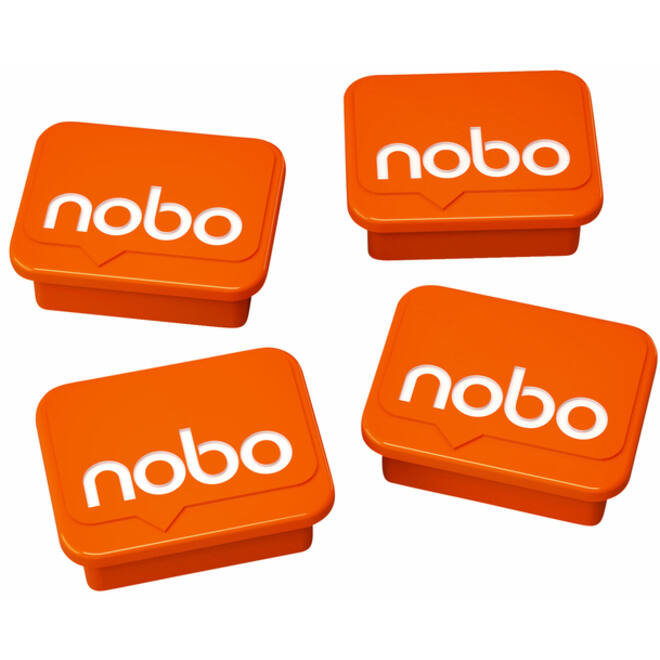 Magneet Nobo 22mm oranje