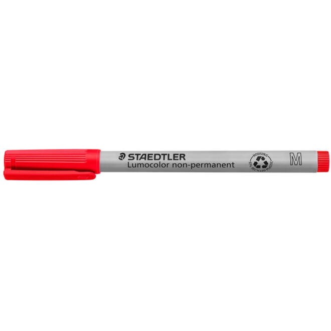 Viltstift Staedtler Lumocolor 315 non permanent M rood