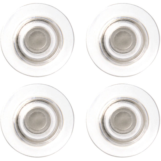 Glasbordmagneet Nobo extra sterk 32mm transparant
