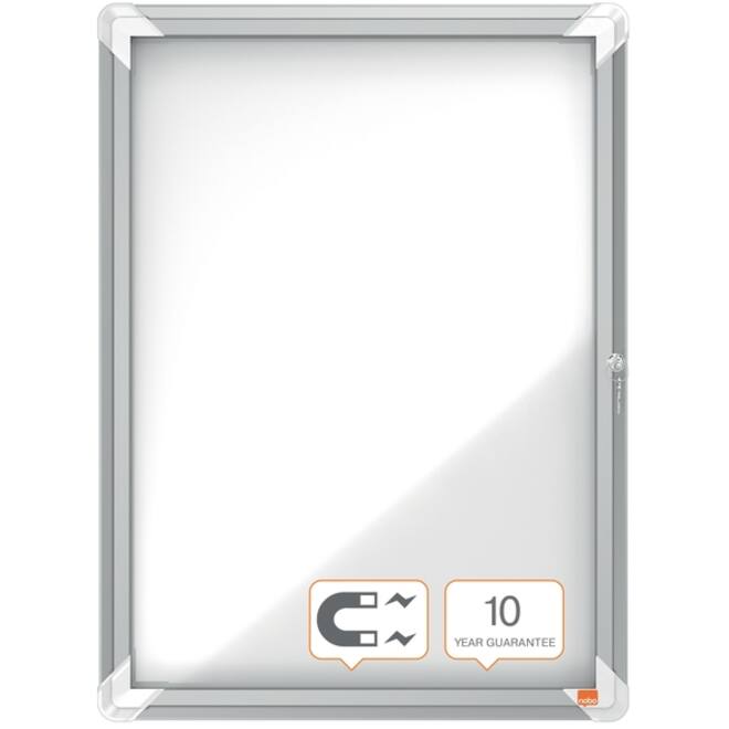 Binnenvitrine Nobo Premium Plus 4x A4 draaideur magnetisch