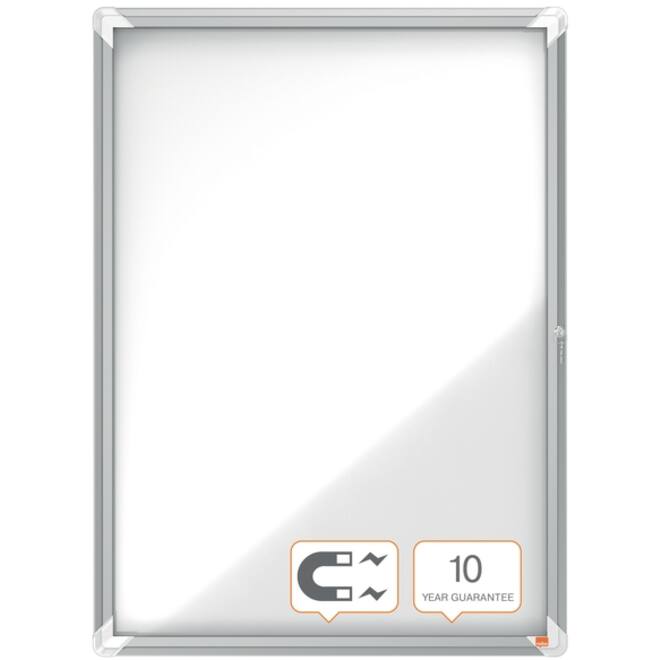 Binnenvitrine Nobo Premium Plus 9x A4 draaideur magnetisch