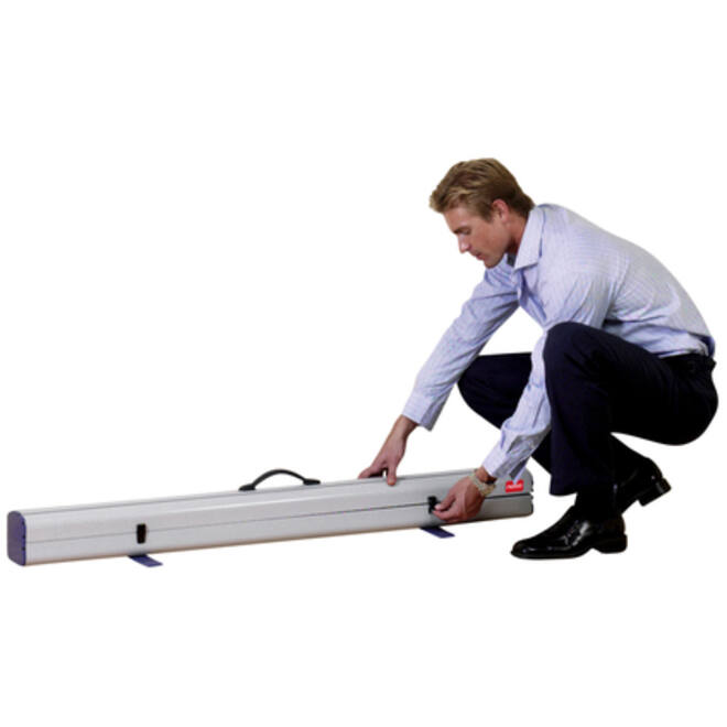 Projectiescherm Nobo draagbaar 162x122cm vloermodel