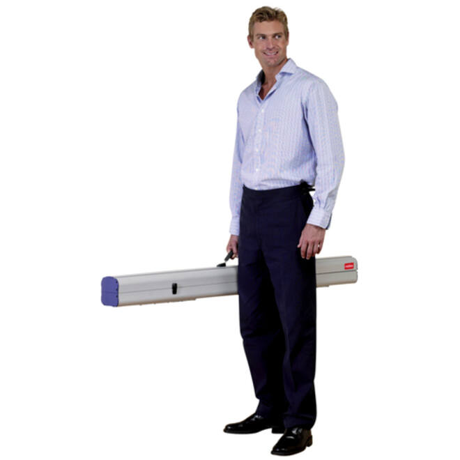 Projectiescherm Nobo draagbaar 162x122cm vloermodel